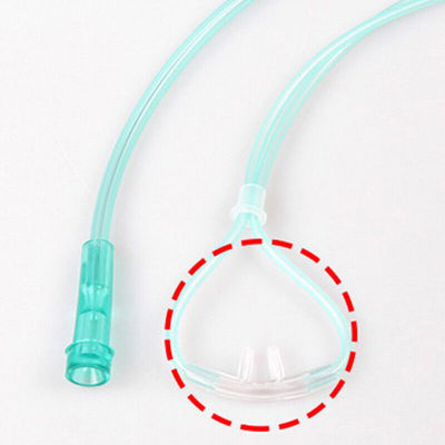 Hospital Medical PVC Nasal Oxygen Tube Separate Type Nasal Oxygene Cannula