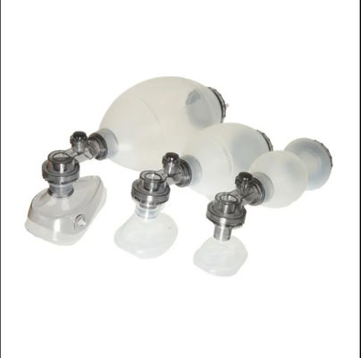 Silicone Manual Resuscitator Ambu Bag Resuscitator For First Aid Training Resuscitation Adults And Children