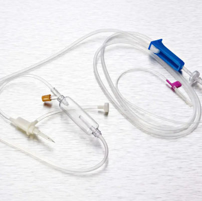 Disposable Scalp Vein Set Butterfly Winged Iv Administration Double Wing Infusion Needle