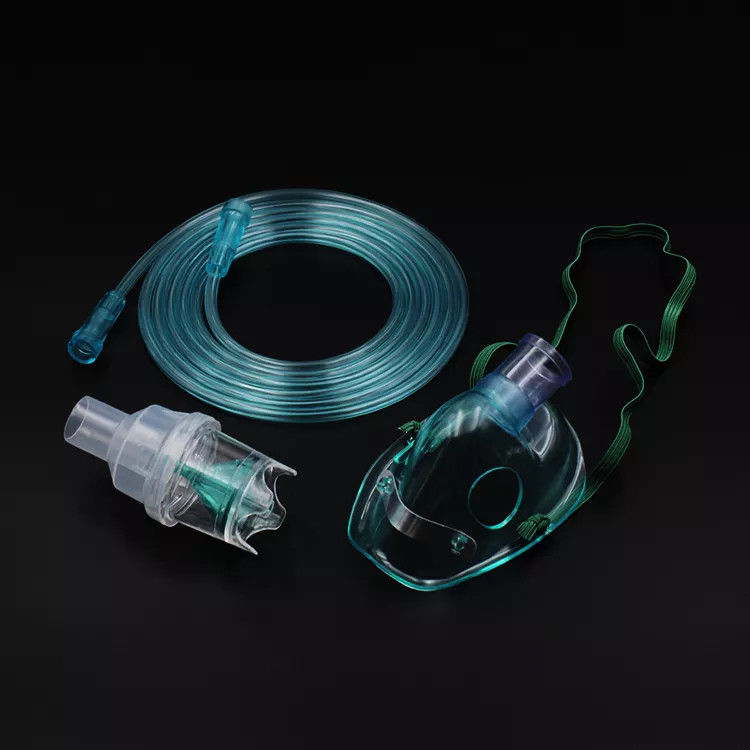 Nebulizer With Aerosal Mask With Swivel Connector For Adult And Children Easy-seal Threaded Cap And 6cc/8cc Capacity Jar