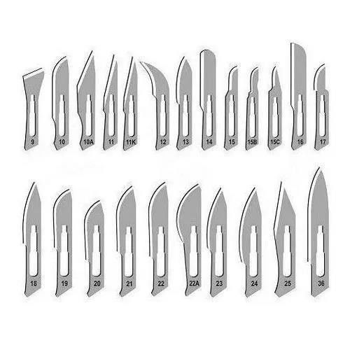 Disposable Surgical Use Carbon Steel Scalpel Blades Sterile #10 11 15 20 22