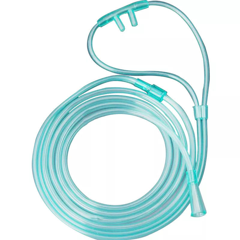 Hospital Medical PVC Nasal Oxygen Tube Separate Type Nasal Oxygene Cannula