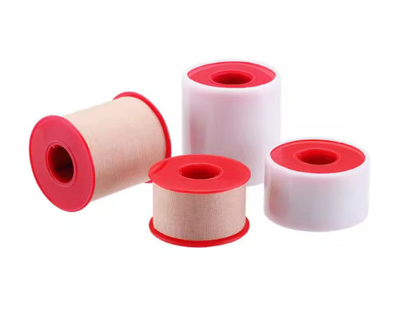 100mm Medical Zinc Oxide Adhesive Tape 100% Cotton Zinc Oxide Tape Reducing Flexion Of Joints