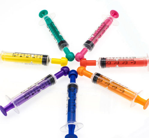 Disposable Medical Feeding Syringe Plastic Sterile 2ml 3ml 5ml 10ml 20ml 40ml 50ml 60ml100 Ml Without Needle