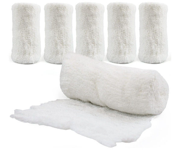 90cm X 91m Medical 100% Natural Cotton Absorbent Folded Gauze Roll