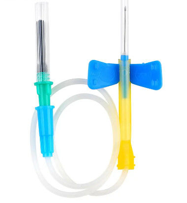 Butterfly Needles For Vacuum Blood Collection Safety Wing Butterfly Blood Collection Set Have CE ISO