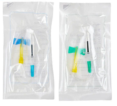 Butterfly Needles For Vacuum Blood Collection Safety Wing Butterfly Blood Collection Set Have CE ISO