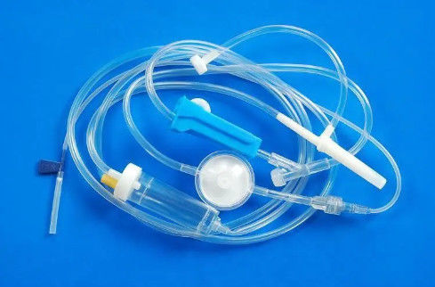 Disposable Scalp Vein Set Butterfly Winged Iv Administration Double Wing Infusion Needle