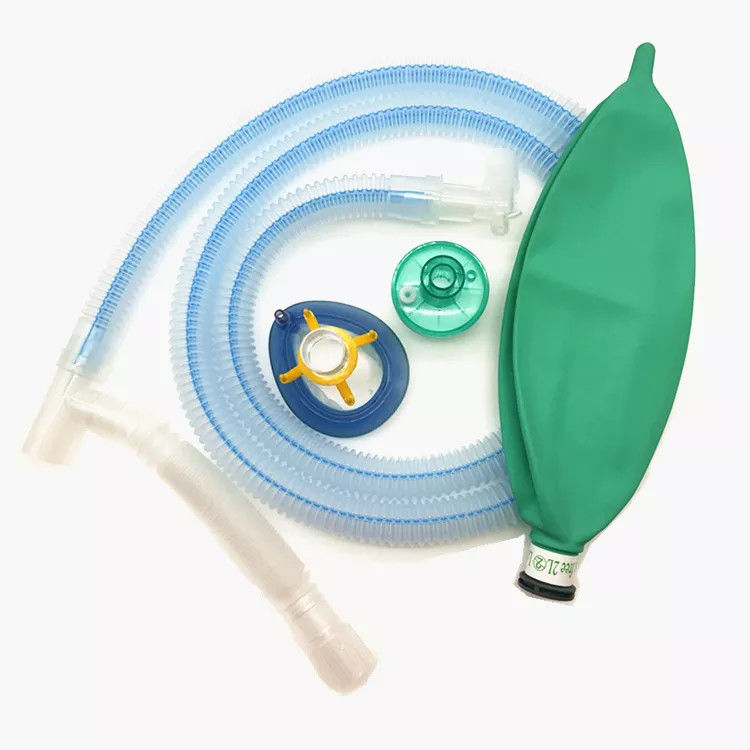 Disposable Medical Adult 1.5m  Anesthesia Breathing Circuit-Set Expandable Circuit With Mask Breathing Bag